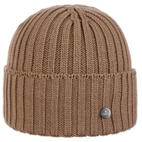 Merino Strickm�tze mit Umschlag by Lierys - 59,95 &euro;
