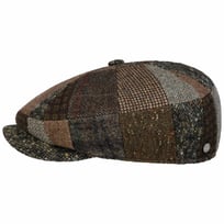 Mindell 8 Panel Patchwork Flatcap by Lierys - 79,90 &euro;