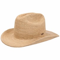 Odessa Crochet Raffiahut by Brixton - 109,00 &euro;