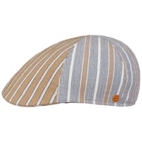 Paddy Two Stripes Cotton Flatcap by Mayser - 89,95 &euro;