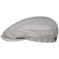 Tesrick Stripe Driver Leinen Flatcap by Stetson - 119,00 &euro;