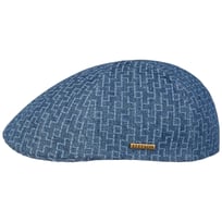 Texas Embroidered Denim Flatcap by Stetson - 99,00 &euro;