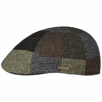 Texas Patchwork Wool Mix Flatcap by Stetson - 99,00 &euro;