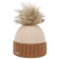 Twotone Kaschmir Bommelm�tze by Seeberger - 109,00 &euro;
