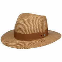 Twotone Stripes Traveller Panamahut by Lierys - 149,00 &euro;