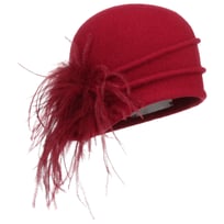 Walkm�tze mit Federn by bedacht - 119,00 &euro;