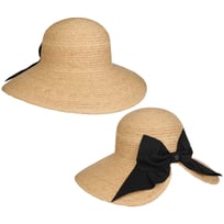 Wide Brim Raffiahut mit Schleife by Loevenich - 69,95 &euro;
